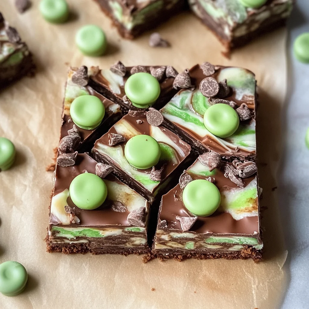 Easy No-Bake Mint Aero Traybake Recipe