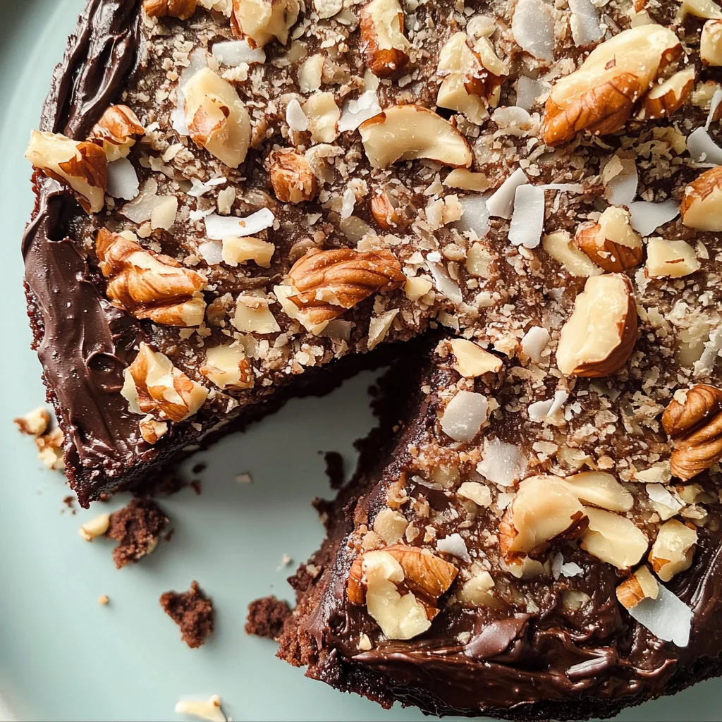 German Chocolate with Coconut & Walnuts) Recipe