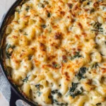 Spinach Artichoke Mac and Cheese