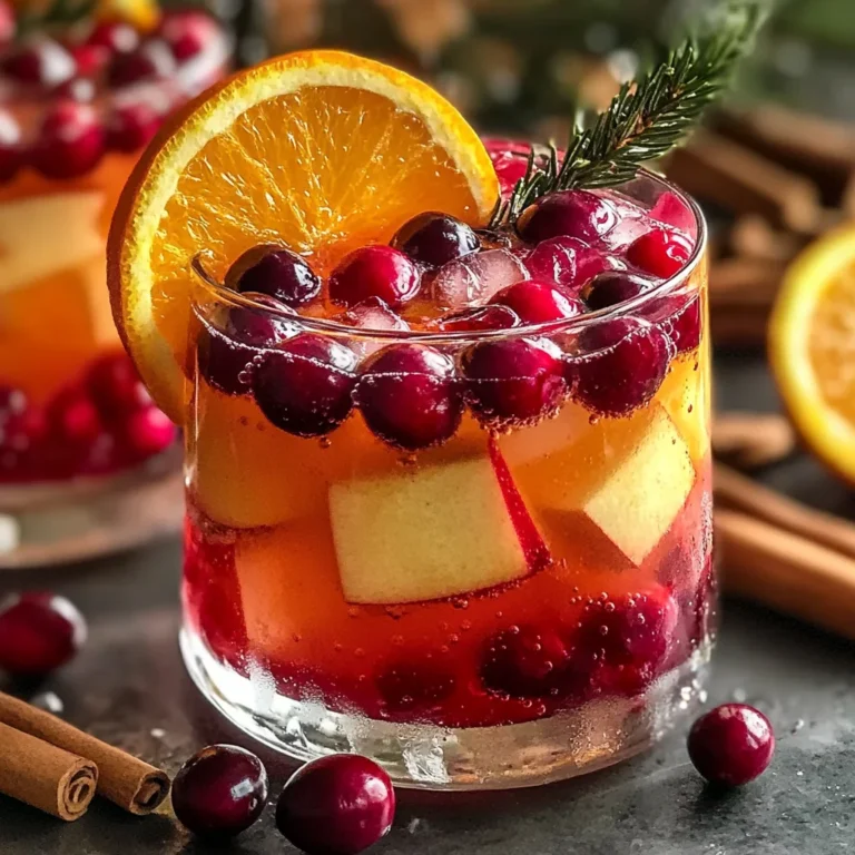 Thanksgiving Mocktail Recipe