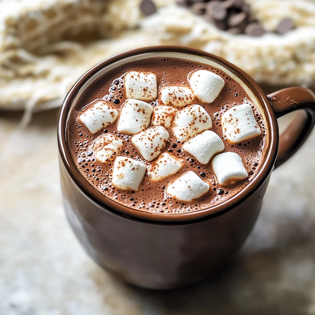 The Best Ever Crockpot Hot Chocolate