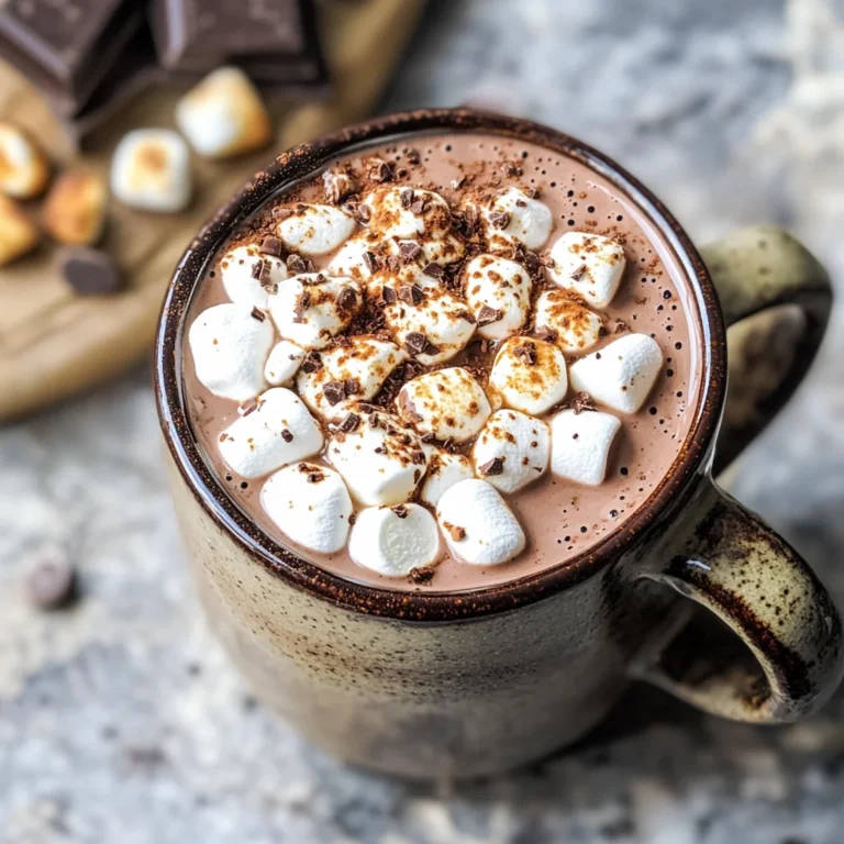 The Best Ever Crockpot Hot Chocolate