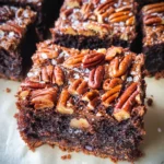 The Best Salted Pecan Pie Brownies